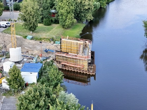 Baufortschritt an der Schlossbrücke, Mitte Juli 2025.jpg.jpg&nbsp;&copy;&nbsp;H3 Entwicklungsgesellschaft