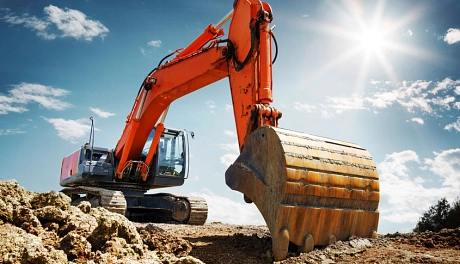 Fotolia Bagger Baustelle Sperrung