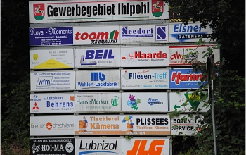 Gewerbetafel