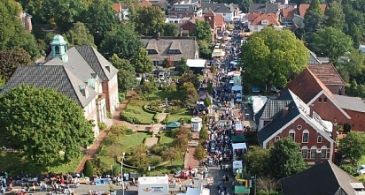 Zusehen ist das Hammefest in Vogelperspektive.&nbsp;&copy;&nbsp;Gemeinde Ritterhude