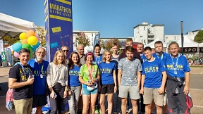 Marathon Seine-Eure - Teilnehmer aus den Partnerstädten Sztum und Ritterhude