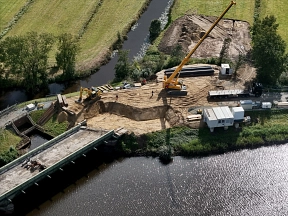 Neubau Schlossbrücke Anfang September 2024&nbsp;&copy;&nbsp;H3 Entwicklungsgesellschaft