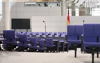 Sitzungsraum im Bundestag