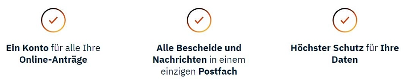 Vorteile der BundID auf einem Blick&nbsp;&copy;&nbsp;Bundesministerium des Innern und für Heimat, 2023